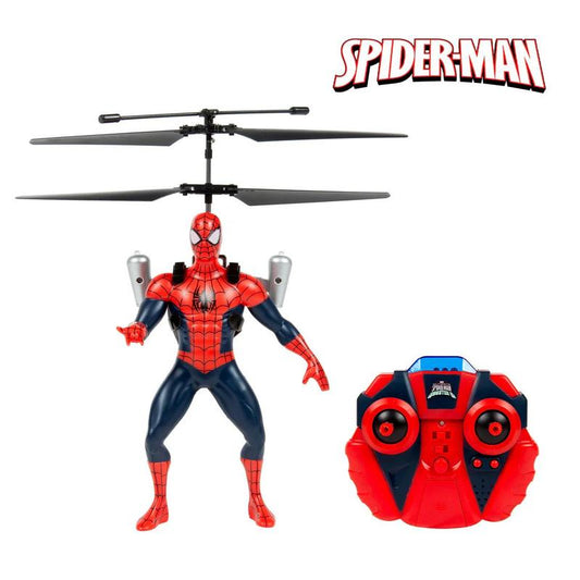 MARVEL Officially Licensed Avengers 2CH IR RC Helicopter Iron Man Captain America Hulk Spider-Man Deadpool Wolverine Remote Control Jet with LED Lights & Twin Rotors for Stable Control