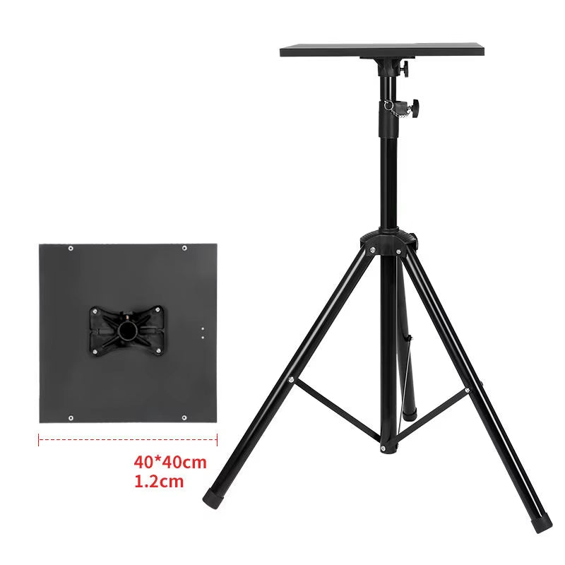 1.2M Portable Laptop Stand Floor Folding Computer Desk Adjustable Height Stable Tripod Household Office Outdoor Supplies