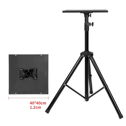 1.2M Portable Laptop Stand Floor Folding Computer Desk Adjustable Height Stable Tripod Household Office Outdoor Supplies